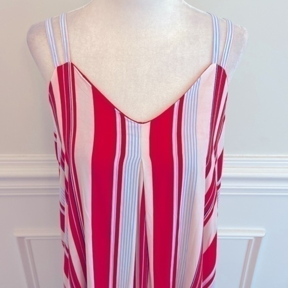 Crown & Ivy Striped Sleeveless Dress